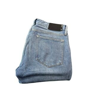 Buck Mason Lightwash Button Fly Men's Jeans Size 36x33 Mint